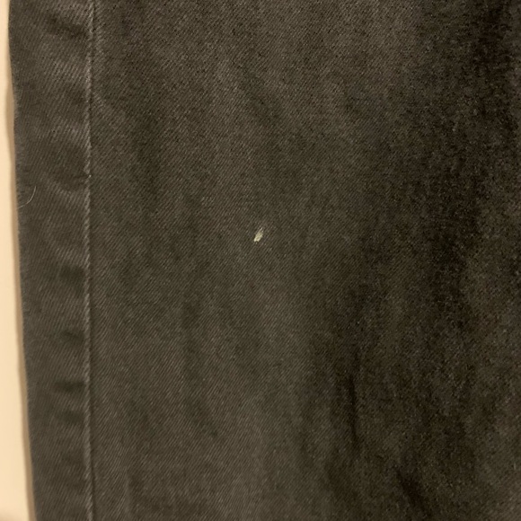 Black mom jeans with slight white wash. - Picture 2 of 6